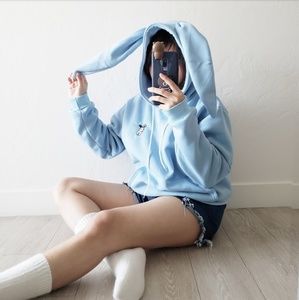 SALE! NEW BUNNY EARS SWEATER SIZE S-M